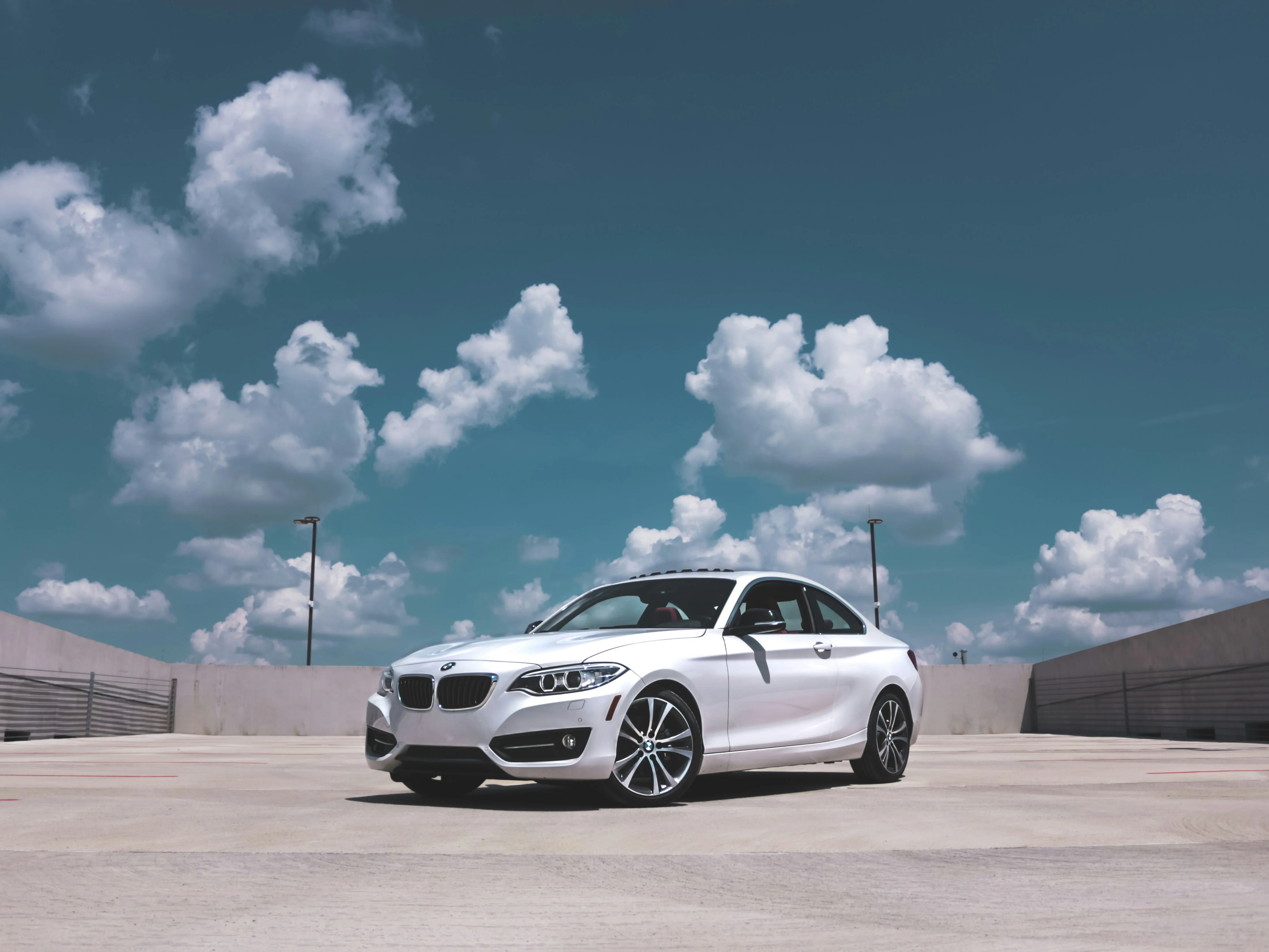 White Bmw - Background removed